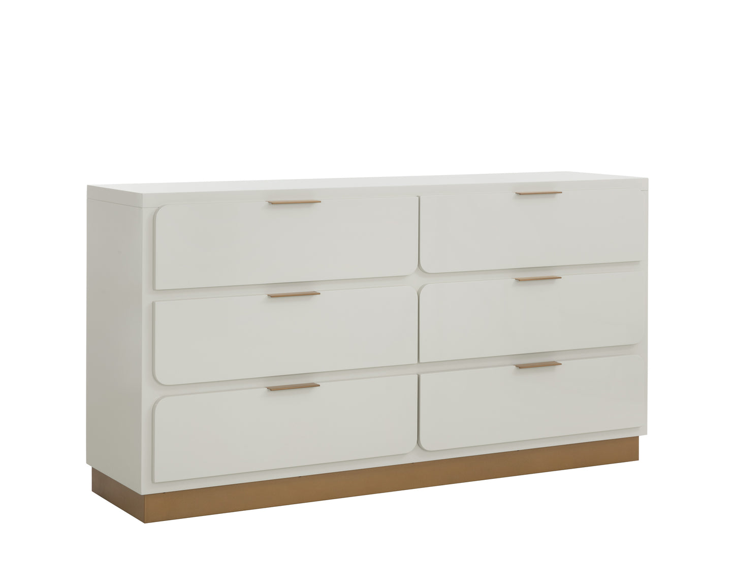 NAHLA JENKINS DRESSER - HIGH GLOSS CREAM