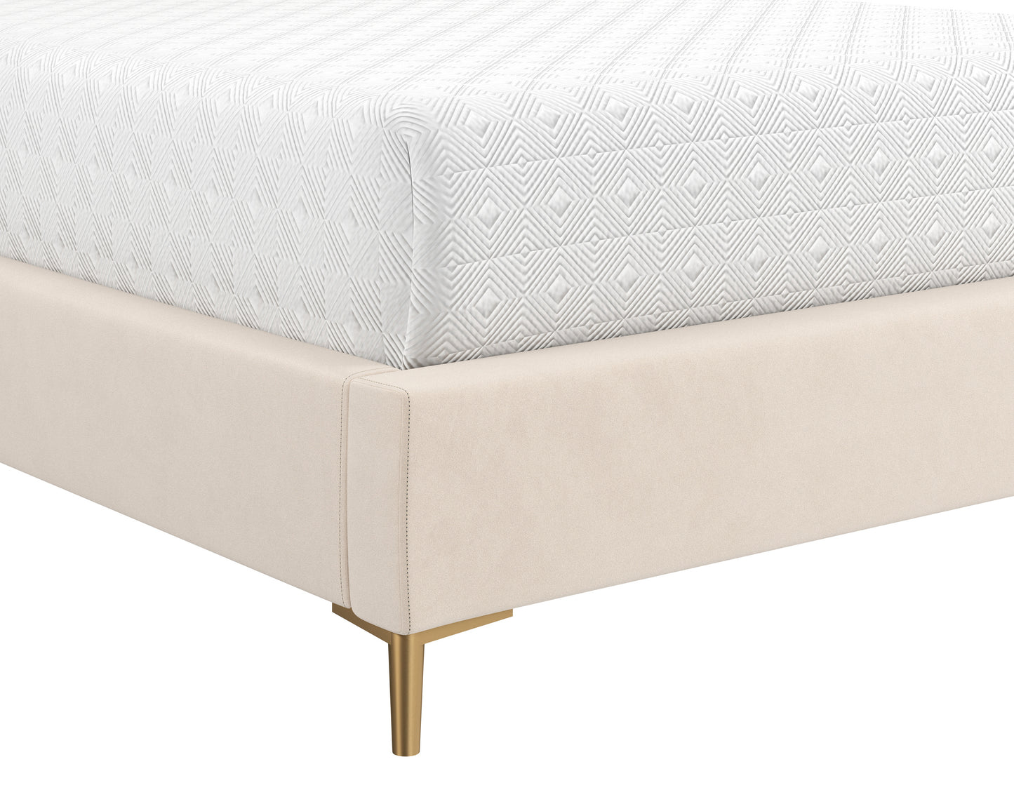 NAHLA HARRIS BED - QUEEN - CASABLANCA CLOUD