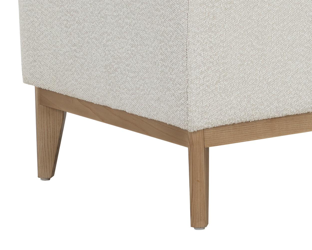 NAHLA KOSOVO BANQUETTE - NATURAL - COPENHAGEN WHITE