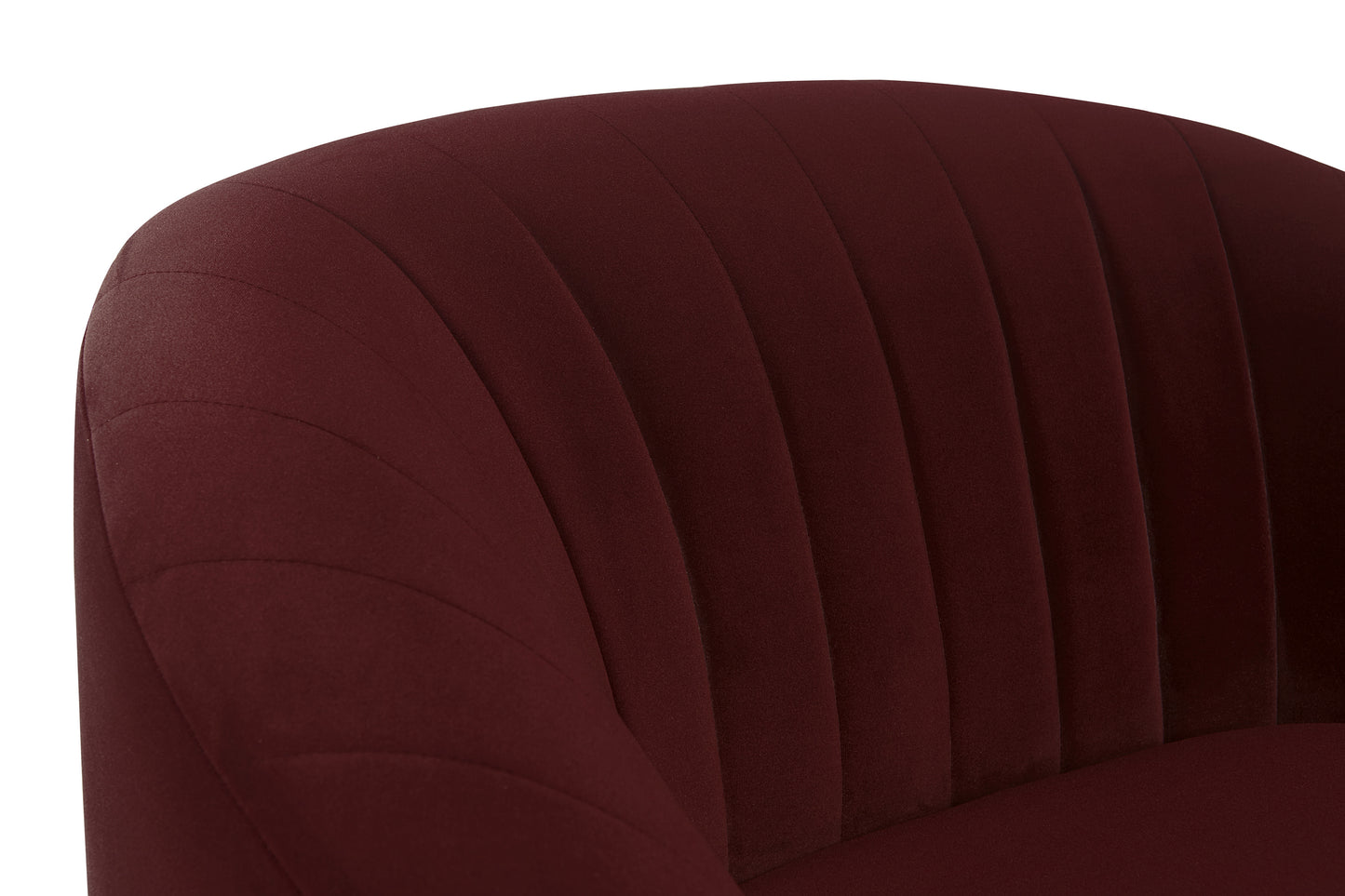 NAHLA ASTRID ARMCHAIR - MERLOT