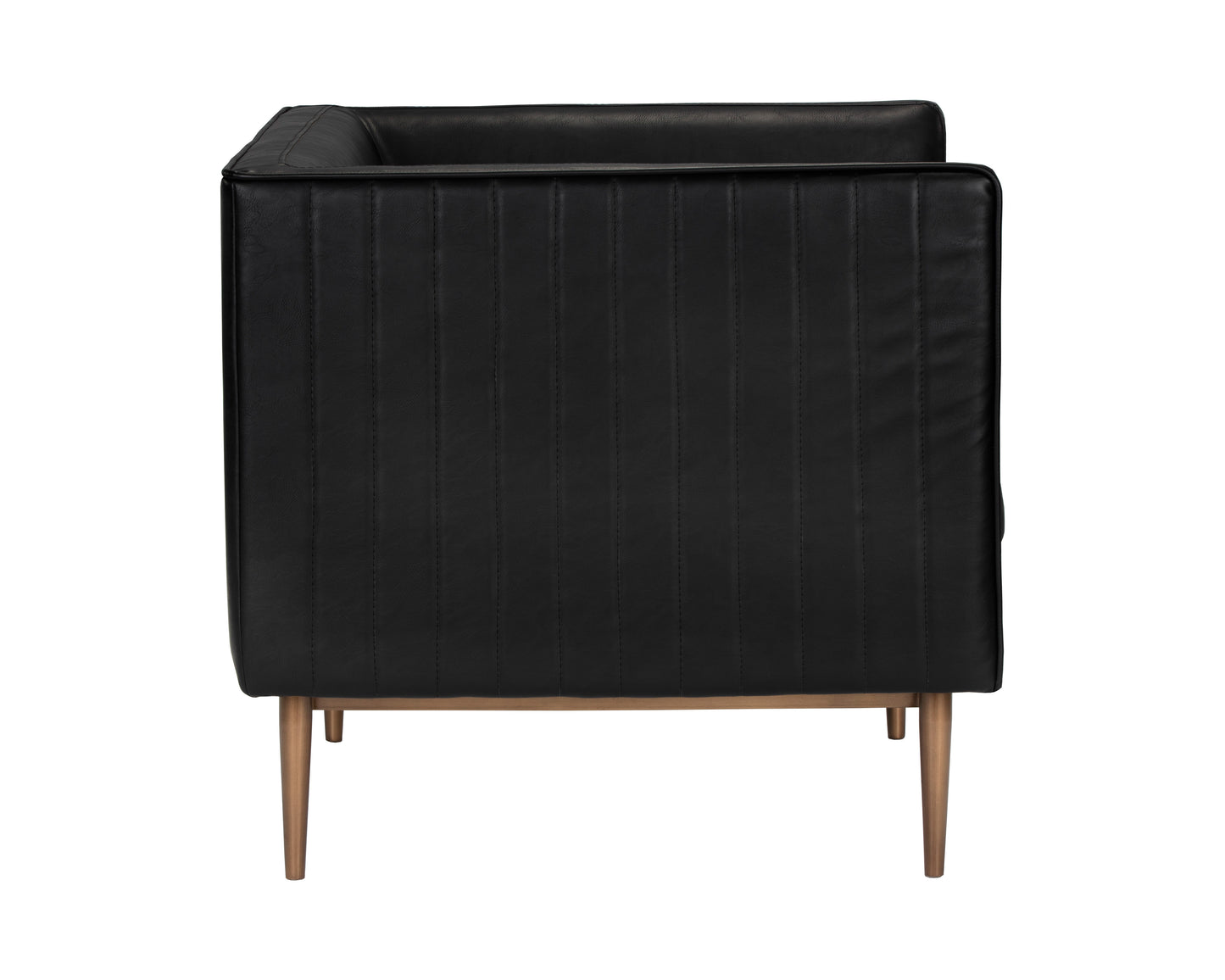 NAHLA BATAVIA ARMCHAIR - VINTAGE BLACK
