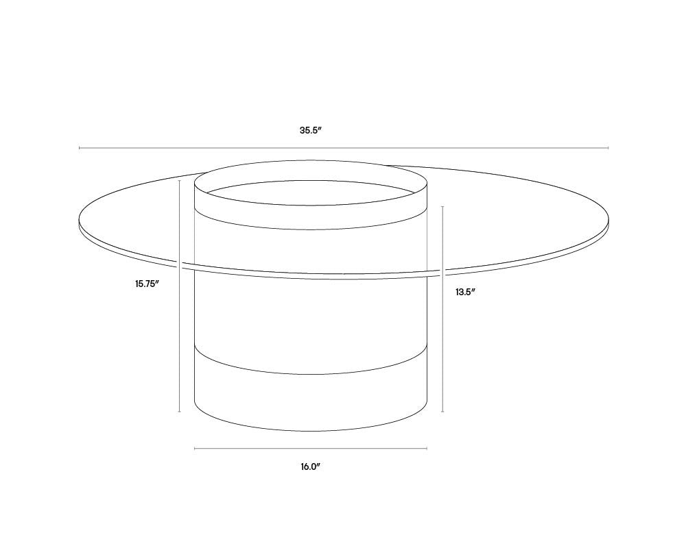 NAHLA HARU COFFEE TABLE