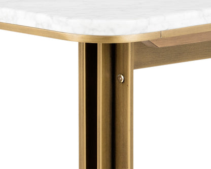NAHLA AMBROSIA DINING TABLE - 79"