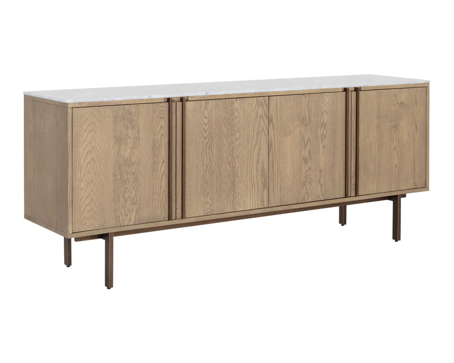 NAHLA BRIAR SIDEBOARD - WEATHERED OAK