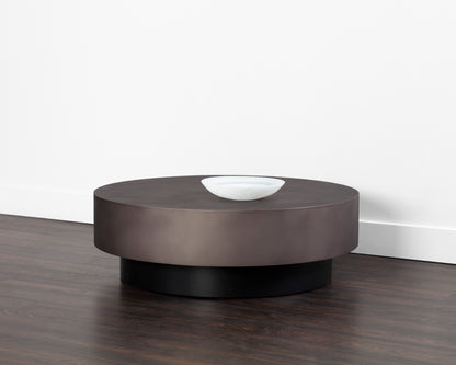 NAHLA BERNABY COFFEE TABLE - GUNMETAL