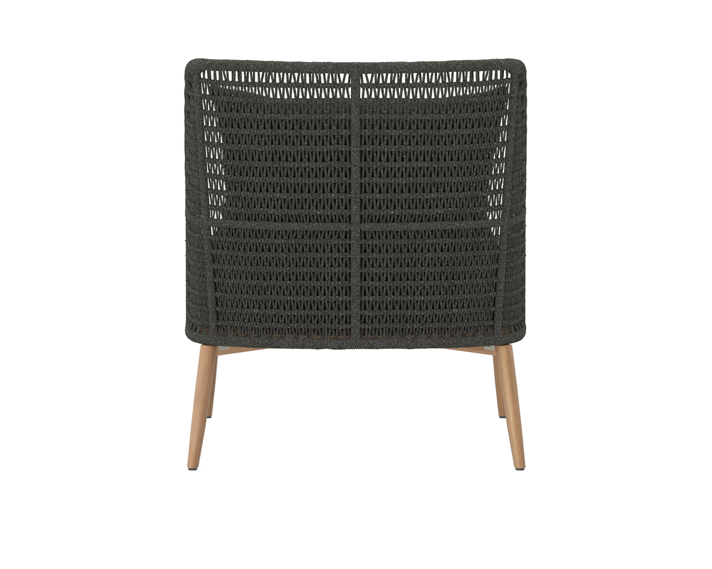 NAHLA ANDRIA LOUNGE CHAIR - ARASHI BLACK