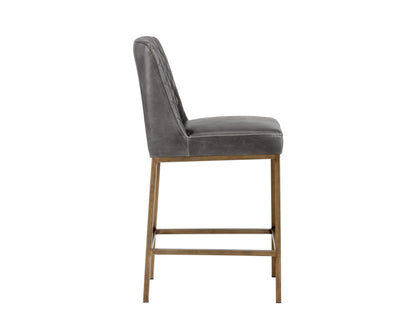 NAHLA LEIGHLAND COUNTER STOOL - OVERCAST GREY