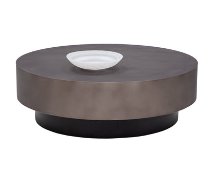 NAHLA BERNABY COFFEE TABLE - GUNMETAL