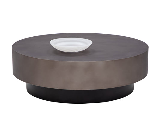 NAHLA BERNABY COFFEE TABLE - GUNMETAL