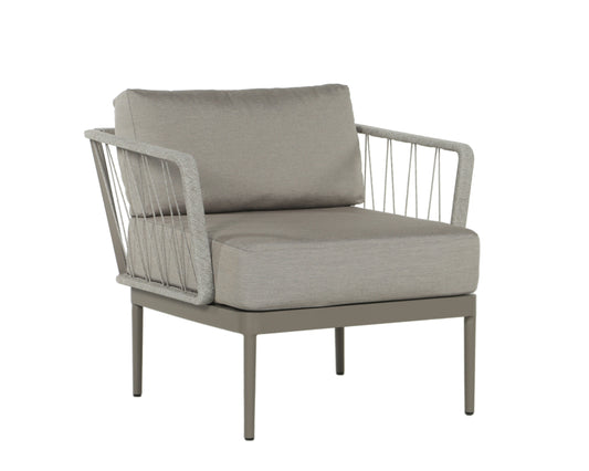 NAHLA CATANIA ARMCHAIR - GREY - PALAZZO TAUPE