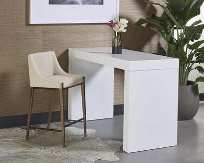 NAHLA DIONNE COUNTER STOOL - MONUMENT OATMEAL