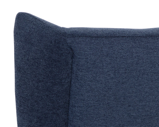 NAHLA KASEN LOUNGE CHAIR - BELFAST NAVY