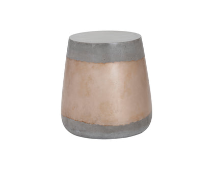 NAHLA ARIES END TABLE - GOLD