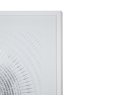 NAHLA GALAXY - 48" X 48" - WHITE FRAME