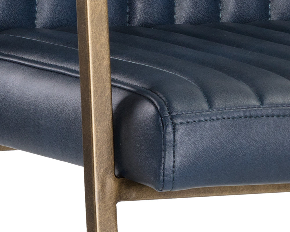 NAHLA HOMER DINING ARMCHAIR - BRAVO ADMIRAL