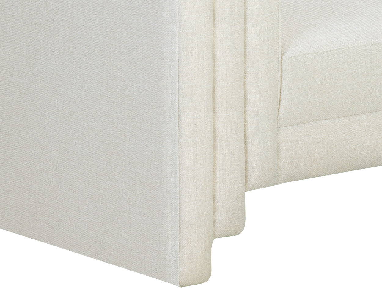 NAHLA KIRA ARMCHAIR - HEATHER IVORY TWEED