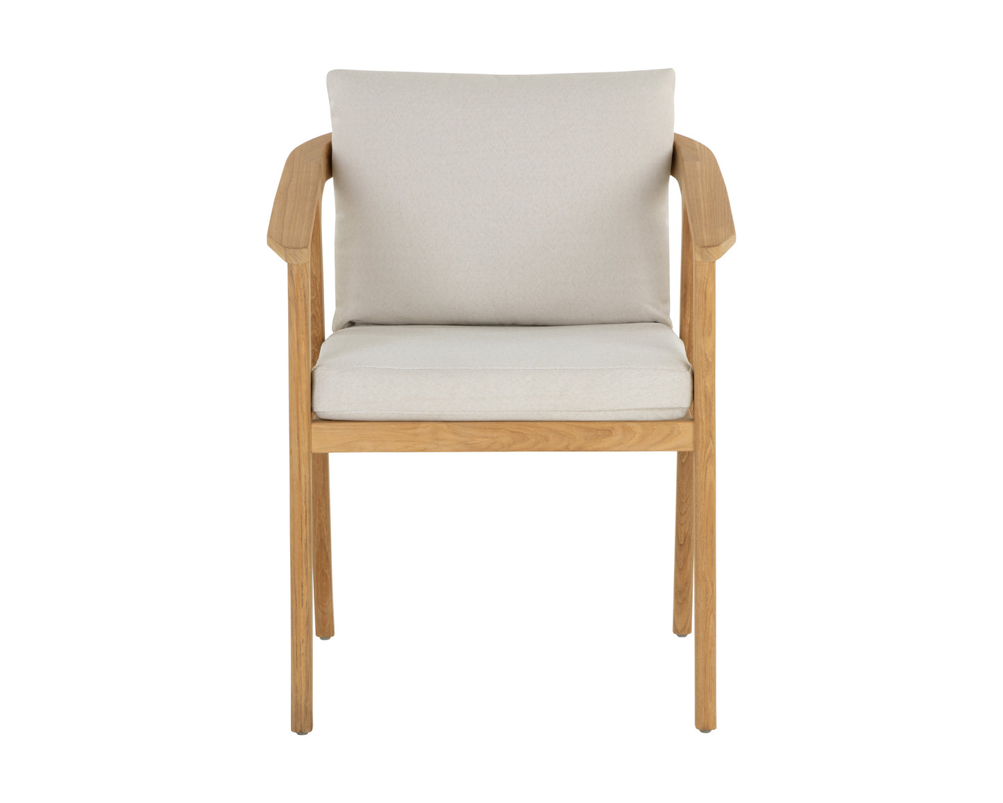 NAHLA CORALINE DINING ARMCHAIR - PALAZZO CREAM