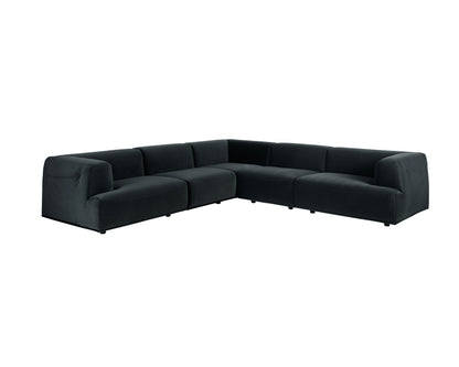 NAHLA DARREN MODULAR - RIGHT ARMCHAIR - SMOKESCREEN