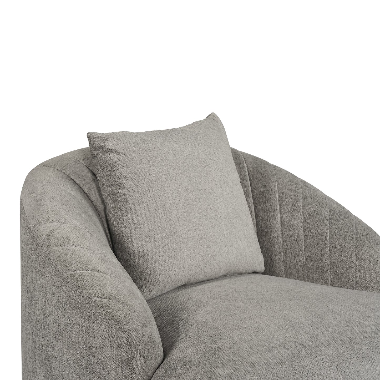 NAHLA ASTRID ARMCHAIR - POLO CLUB STONE
