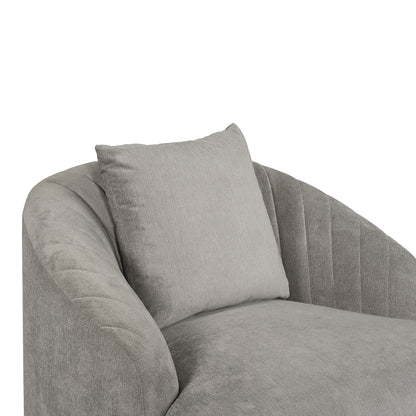 NAHLA ASTRID ARMCHAIR - POLO CLUB STONE