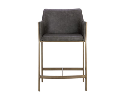 NAHLA BERNADETTE COUNTER STOOL - KENDALL GREY