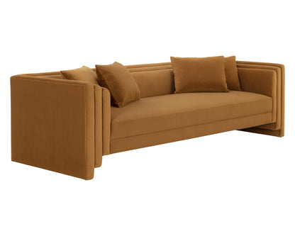 NAHLA KIRA SOFA - MEG GOLD