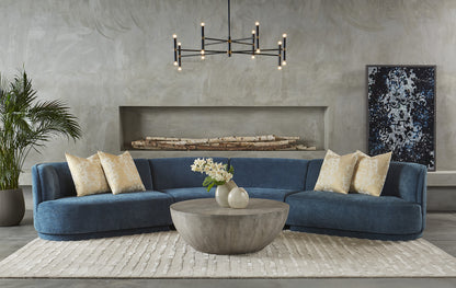NAHLA KINSLEY COFFEE TABLE - SMALL - GREY