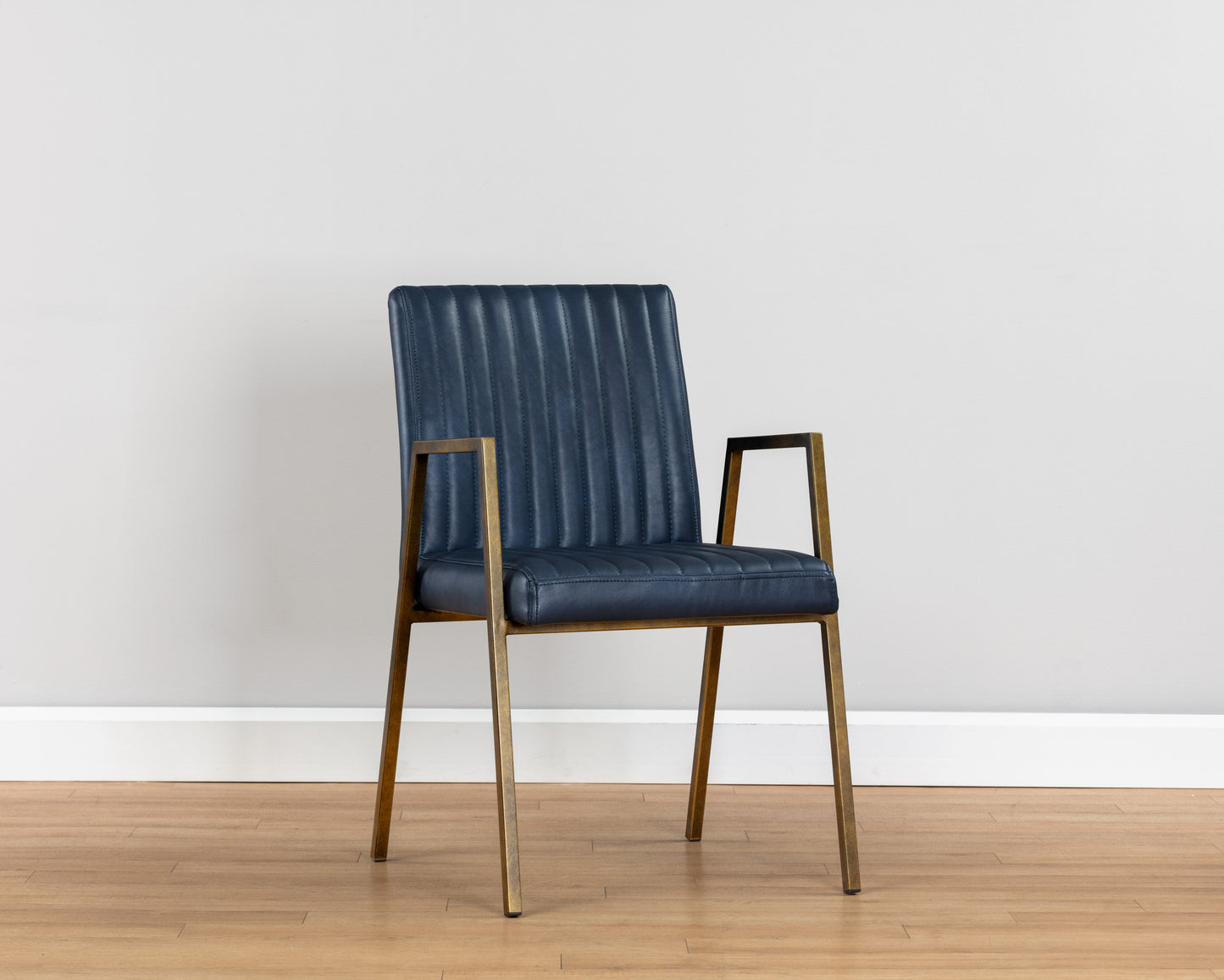 NAHLA HOMER DINING ARMCHAIR - BRAVO ADMIRAL