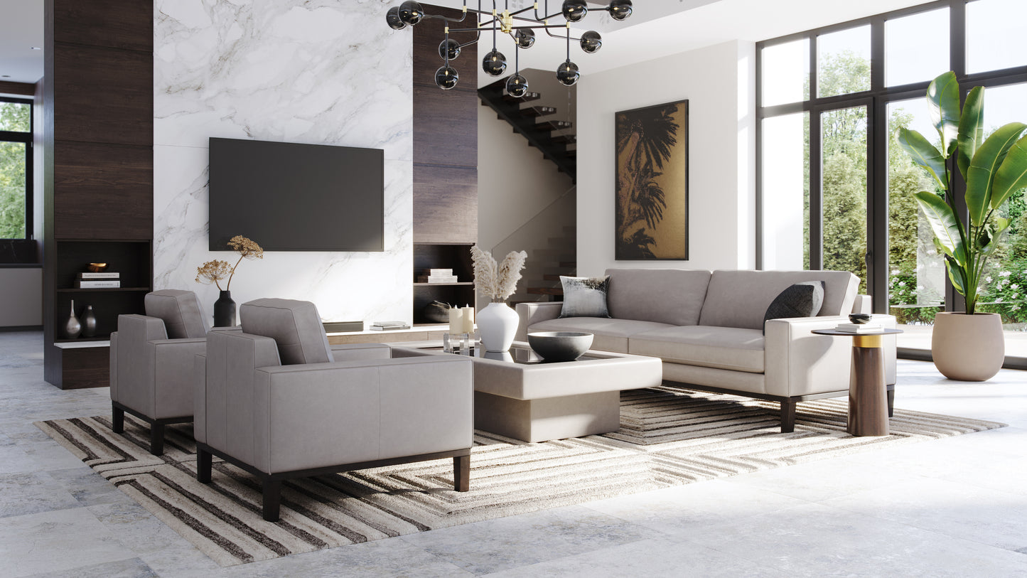 NAHLA DEIMOS CHANDELIER - LARGE - SMOKE GREY