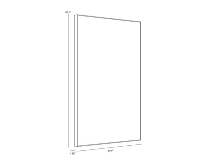 NAHLA FACE TO FACE (SET OF 2) - 40" X 60" - BLACK FLOATER FRAME