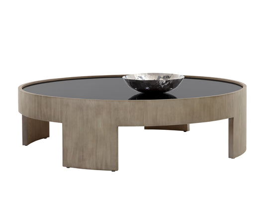 NAHLA BRUNETTO COFFEE TABLE - LARGE - ASH GREY