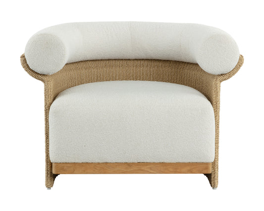 NAHLA ASOS LOUNGE CHAIR - LOUIS CREAM