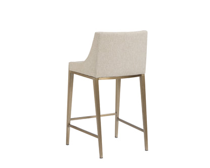 NAHLA DIONNE COUNTER STOOL - MONUMENT OATMEAL