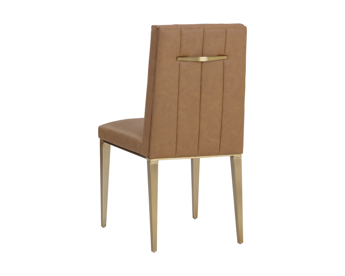 NAHLA WILBUR DINING CHAIR - MILLIKEN COGNAC