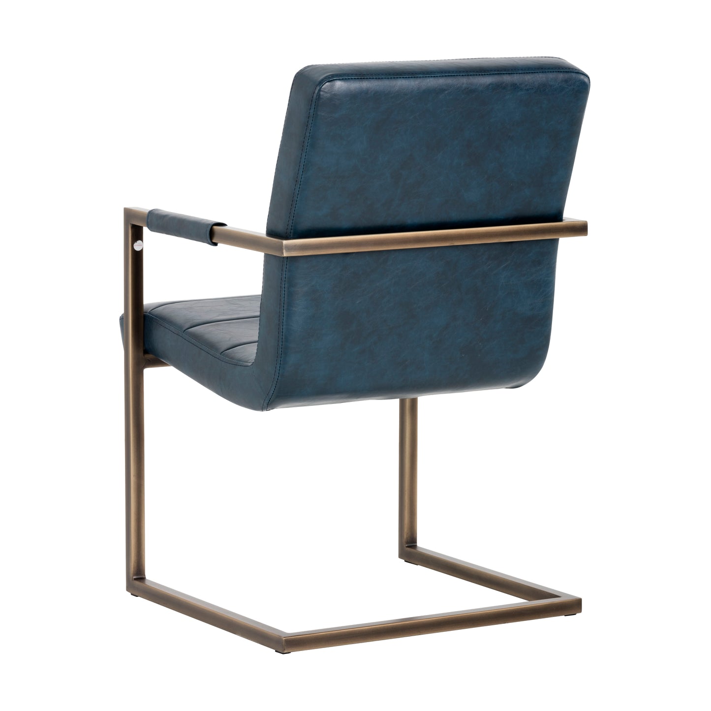 NAHLA JAFAR DINING ARMCHAIR - VINTAGE BLUE