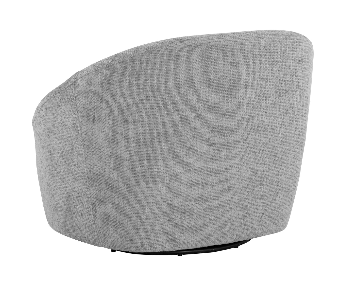 NAHLA BLISS SWIVEL LOUNGE CHAIR - HUSKY GREY