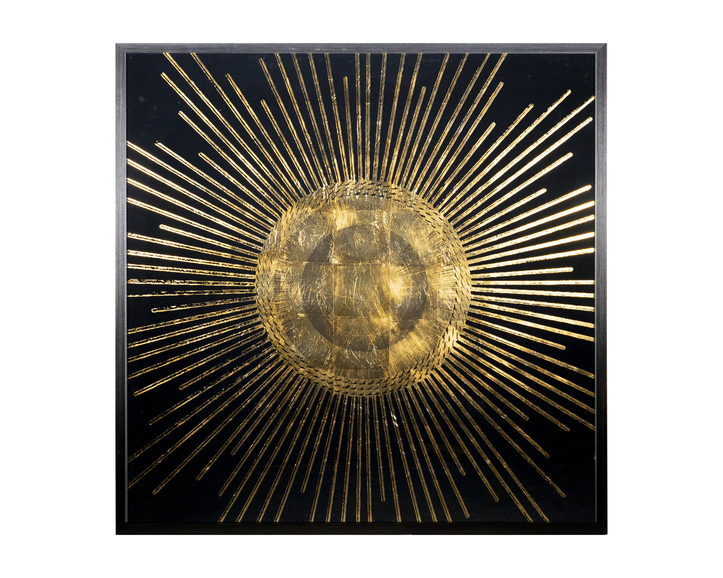 NAHLA RADIANCE - 48" X 48" - CHARCOAL FRAME