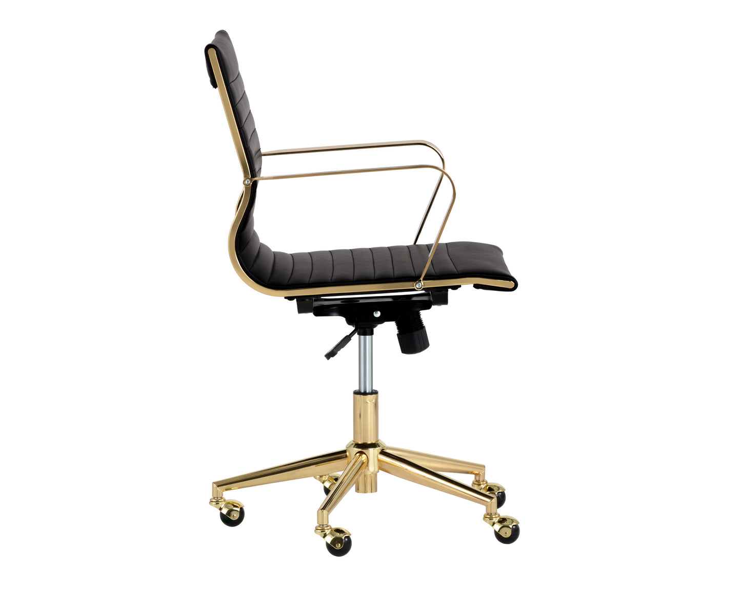 NAHLA JESSICA OFFICE CHAIR - BLACK