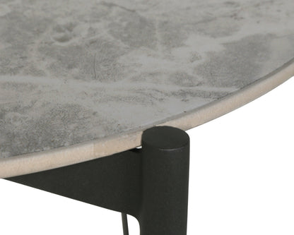 NAHLA AMALFI COFFEE TABLE - SMALL - GREY