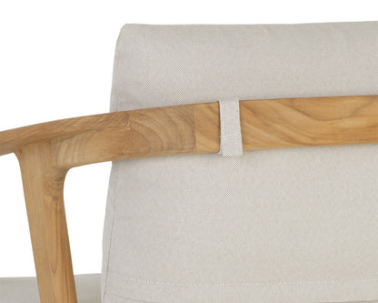 NAHLA CORALINE DINING ARMCHAIR - PALAZZO CREAM