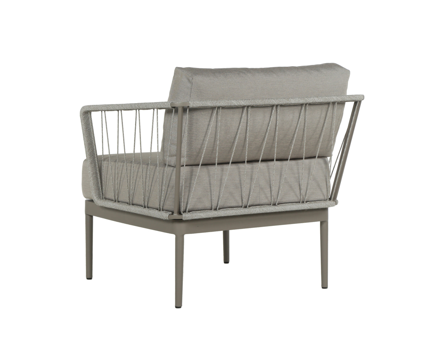 NAHLA CATANIA ARMCHAIR - GREY - PALAZZO TAUPE