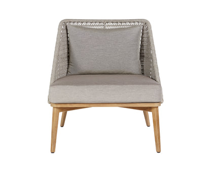 NAHLA ANDRIA LOUNGE CHAIR - PALAZZO TAUPE