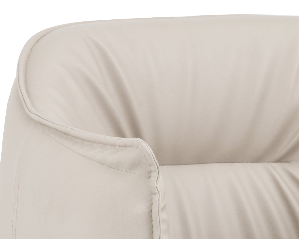 NAHLA JAX DINING ARMCHAIR - BARELY BEIGE