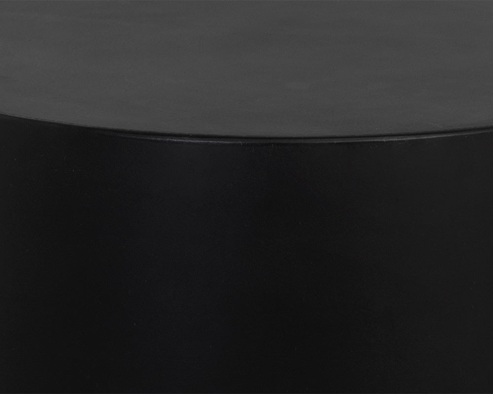 NAHLA RUBIN END TABLE - BLACK