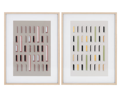 NAHLA DOOR TO DOOR (SET OF 2) - 36" X 49" - NATURAL FRAME