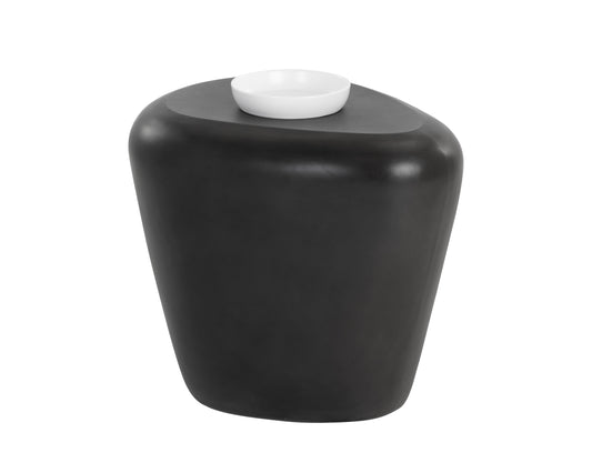NAHLA CORVO SIDE TABLE - BLACK