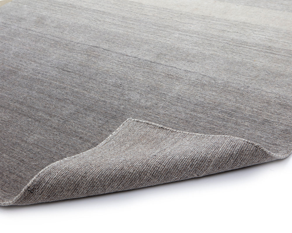 NAHLA BRISBANE HAND-WOVEN RUG - GREY - 8' X 10'