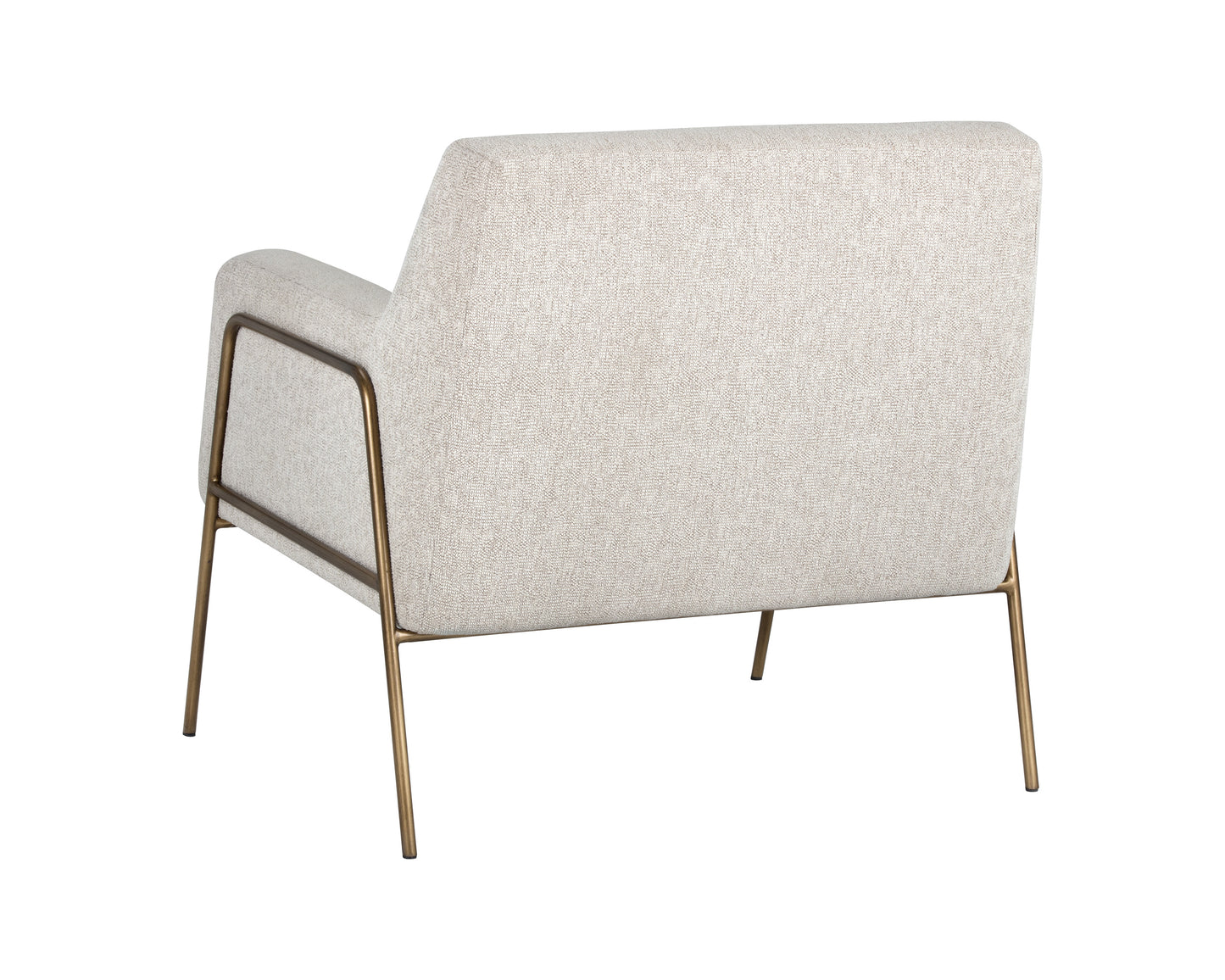 NAHLA CYBIL LOUNGE CHAIR - DOVE CREAM