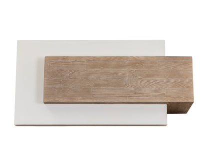 NAHLA HERRIOT COFFEE TABLE - LIGHT BROWN / SUMMER SAND