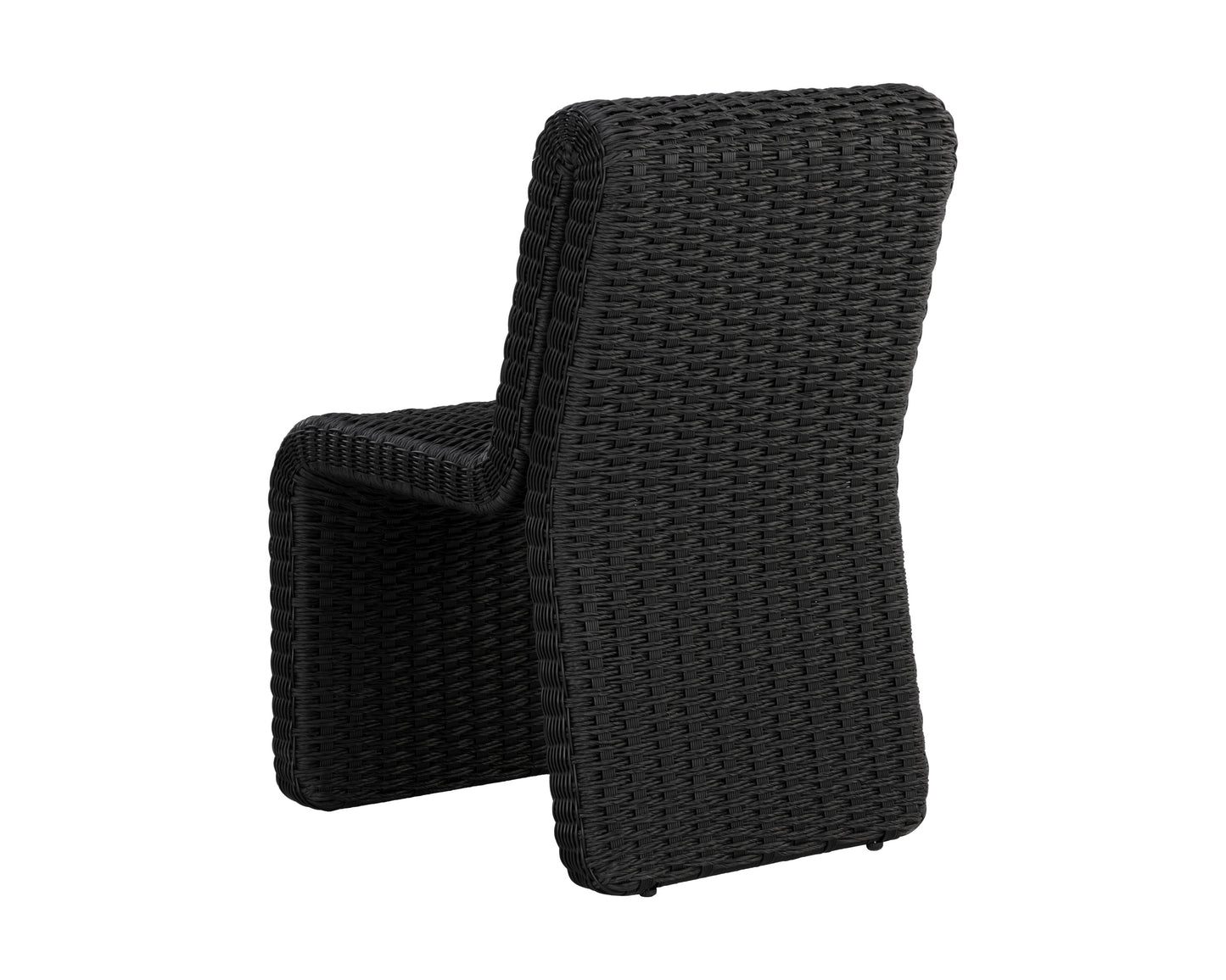 NAHLA EDESSA DINING CHAIR - BLACK